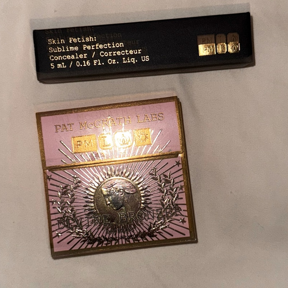 2 NEW PAT MCGRATH MAKEUP ITEMS BRONZER & CONCEALER